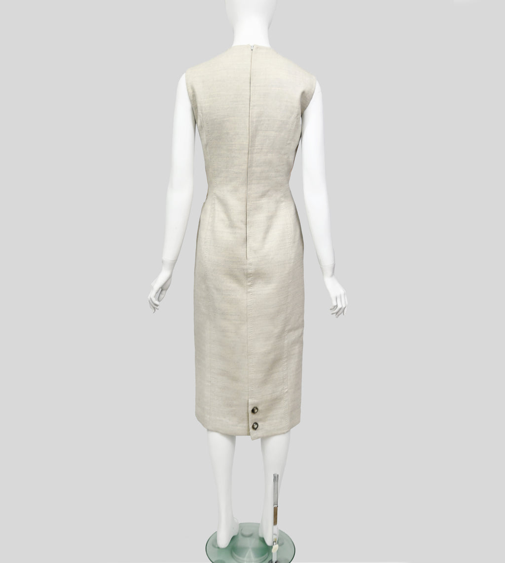 Gianfranco Ferre Wool Sheath Dress