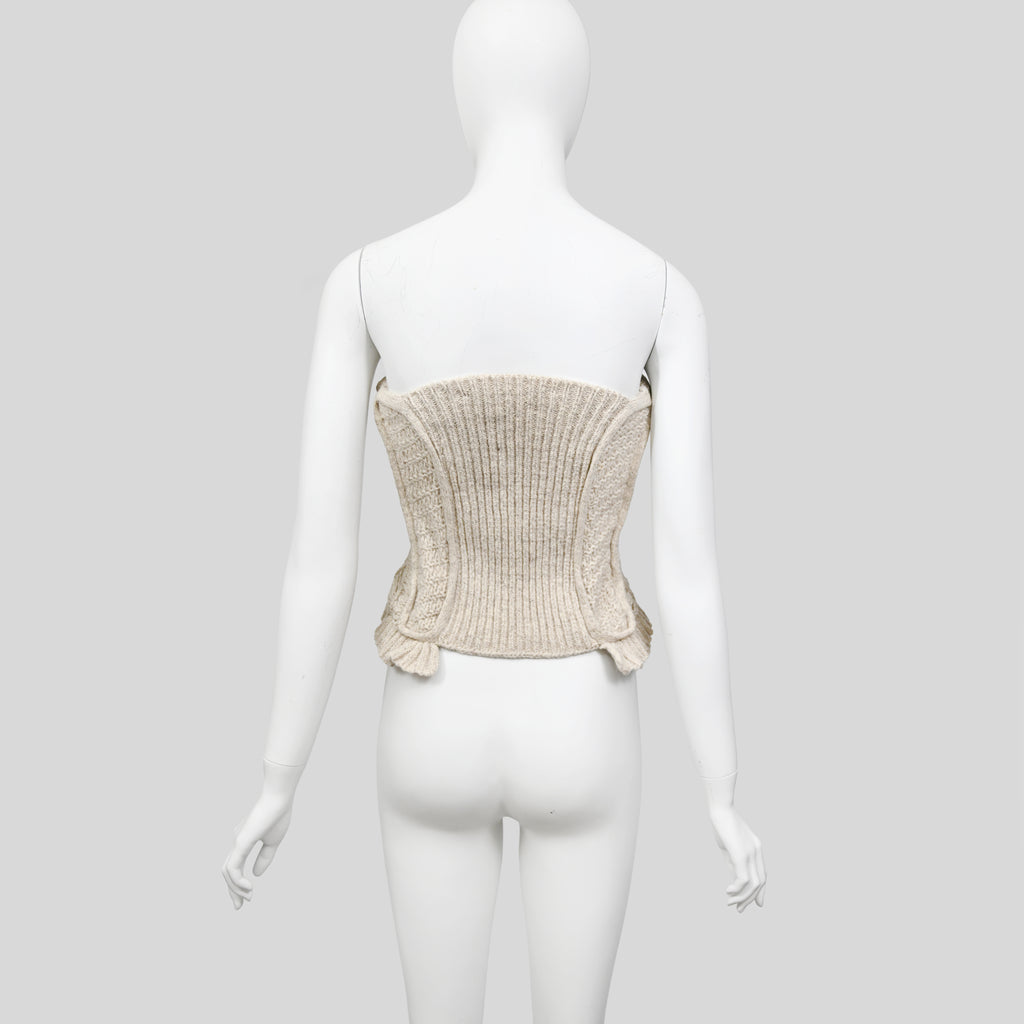 Veronique Branquinho Fw 2006 Open Knit Bustier