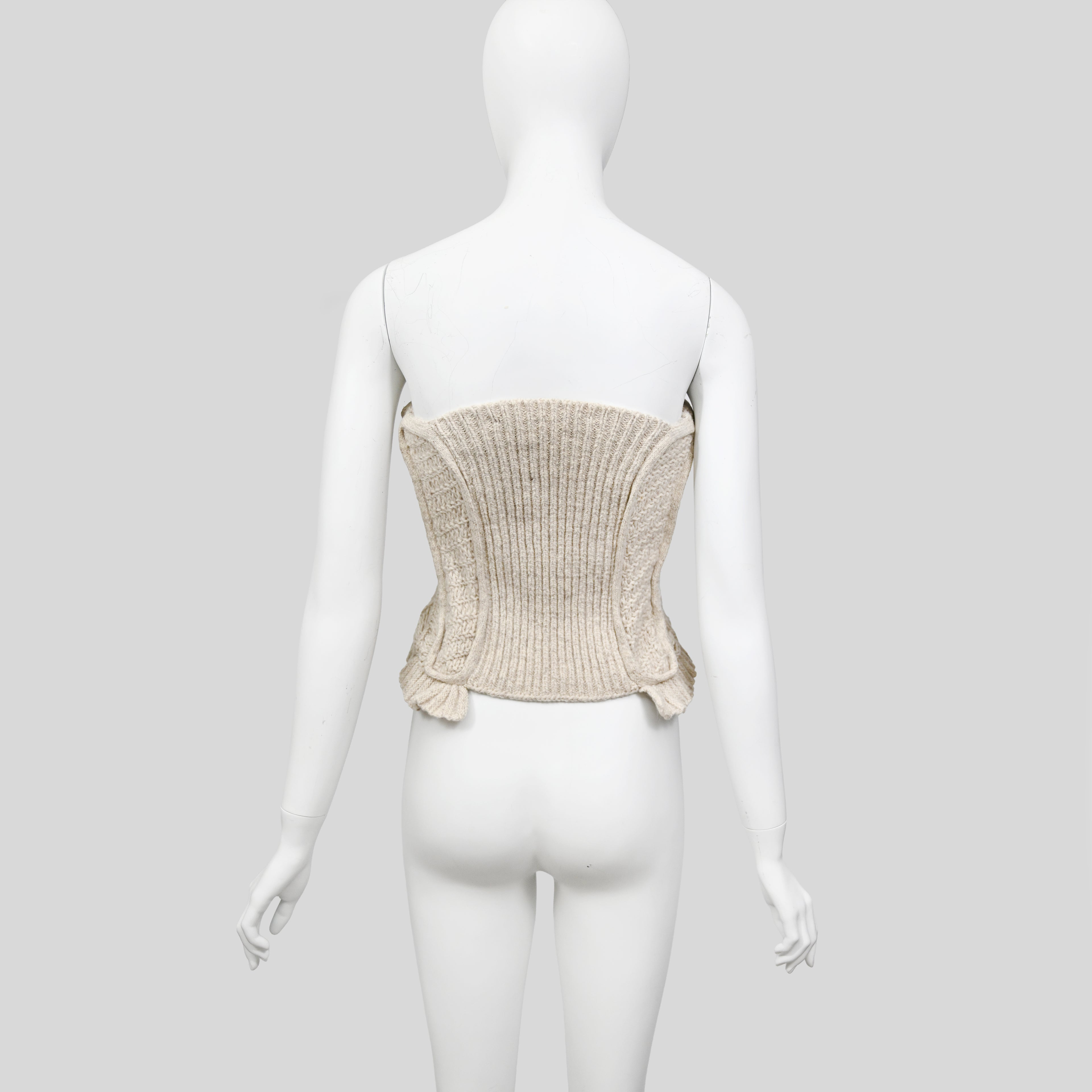 Veronique Branquinho Fw 2006 Open Knit Bustier