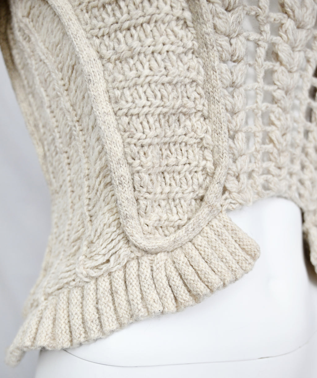 Veronique Branquinho Fw 2006 Open Knit Bustier