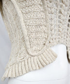 Veronique Branquinho Fw 2006 Open Knit Bustier