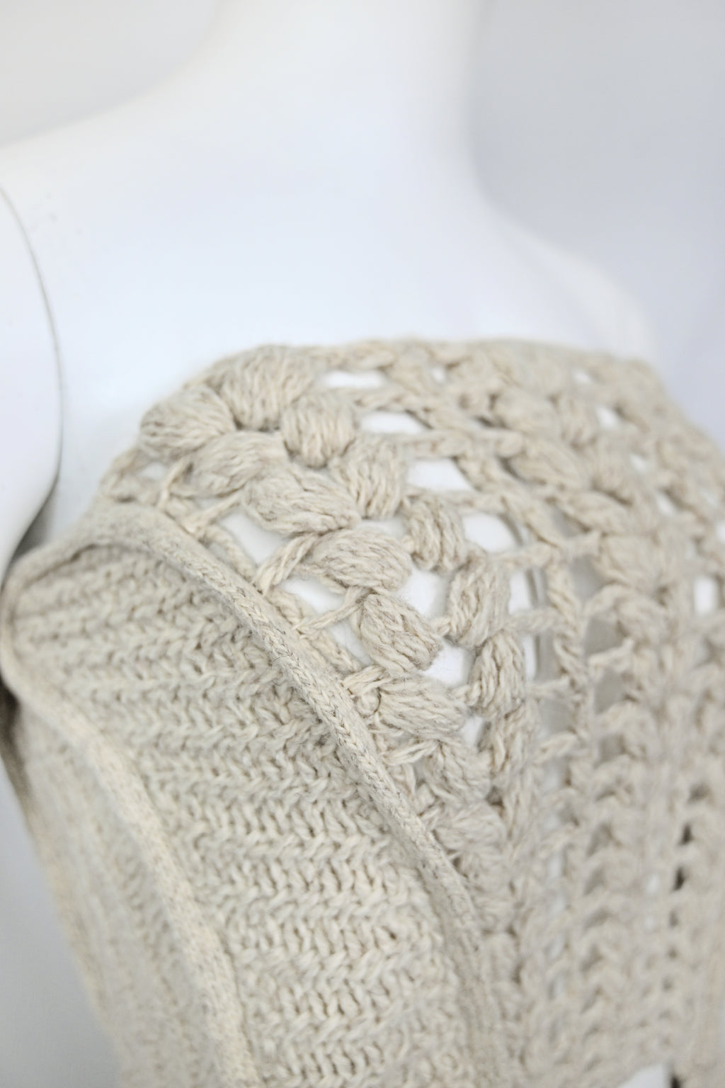 Veronique Branquinho Fw 2006 Open Knit Bustier