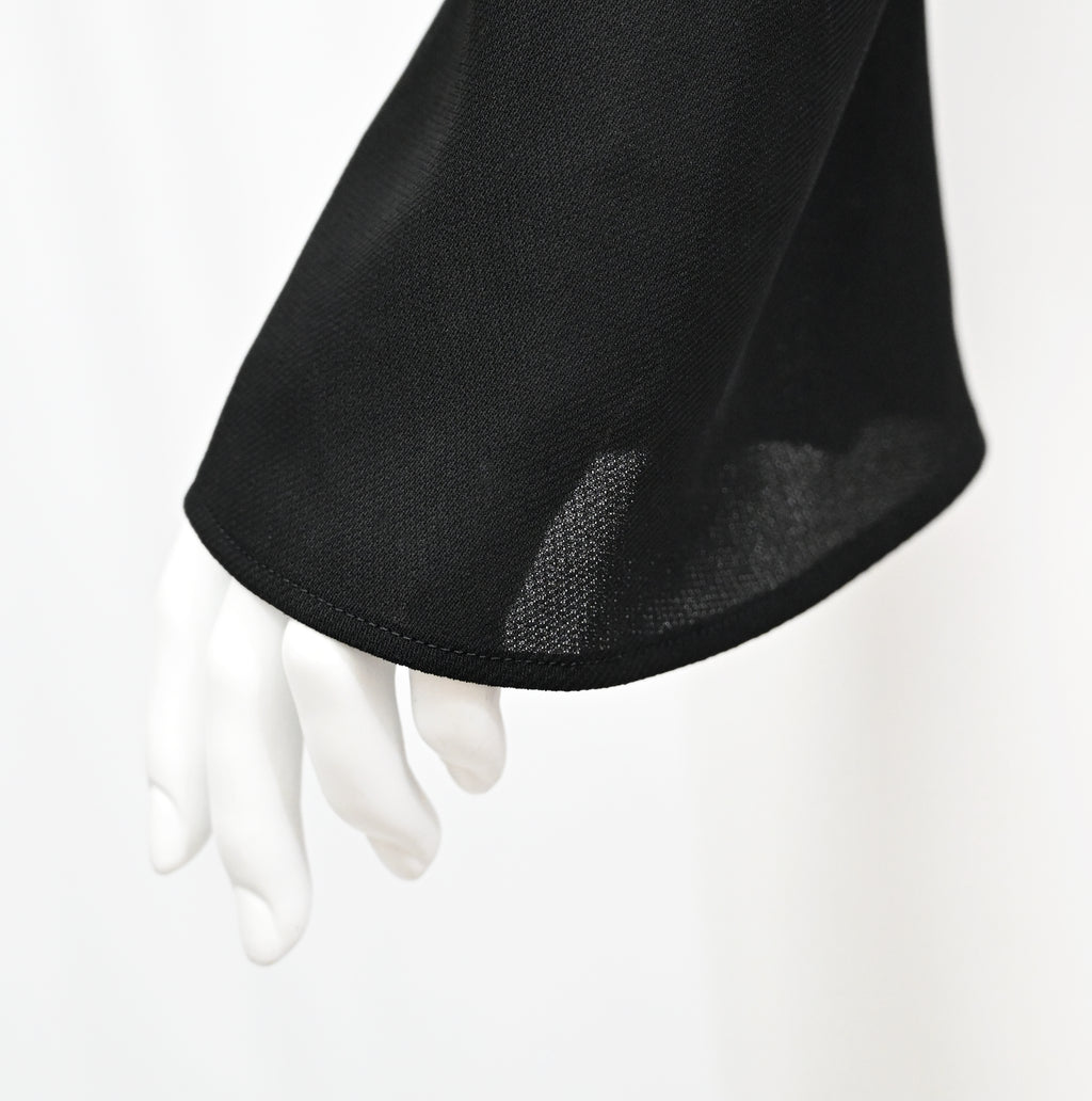 Yohji Yamamoto 1998 Runway Gathered Crop Top