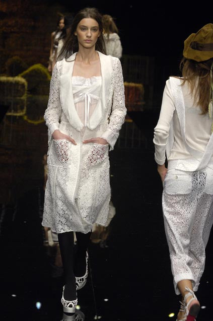 Dolce & Gabbana SS 2006 Eyelet Bralette