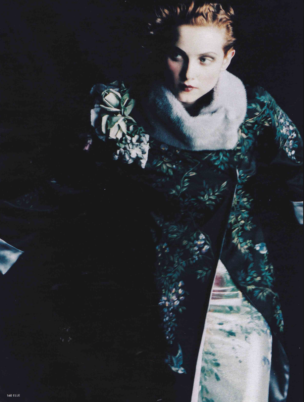Dolce & Gabbana 1998 Handpainted Wool Coat