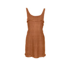 PRADA SS 1993 Fringe Mini Dress