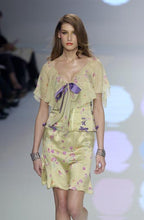 Valentino SS 2004 Floral Print Corset