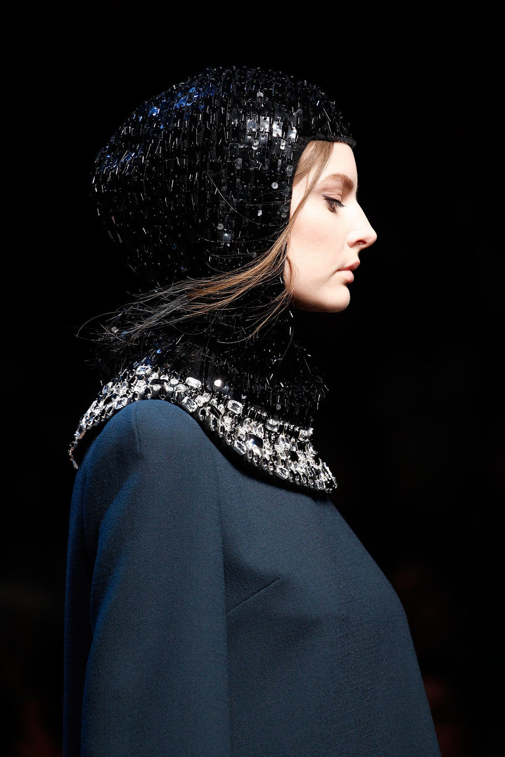 Dolce Gabbana FW 2014 Sequin Balaclava Hood