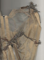 Robert Cary Williams SS 2005 Chain Embellished Tulle Dress