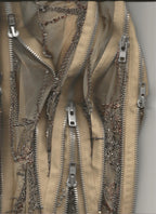 Robert Cary Williams SS 2005 Chain Embellished Tulle Dress