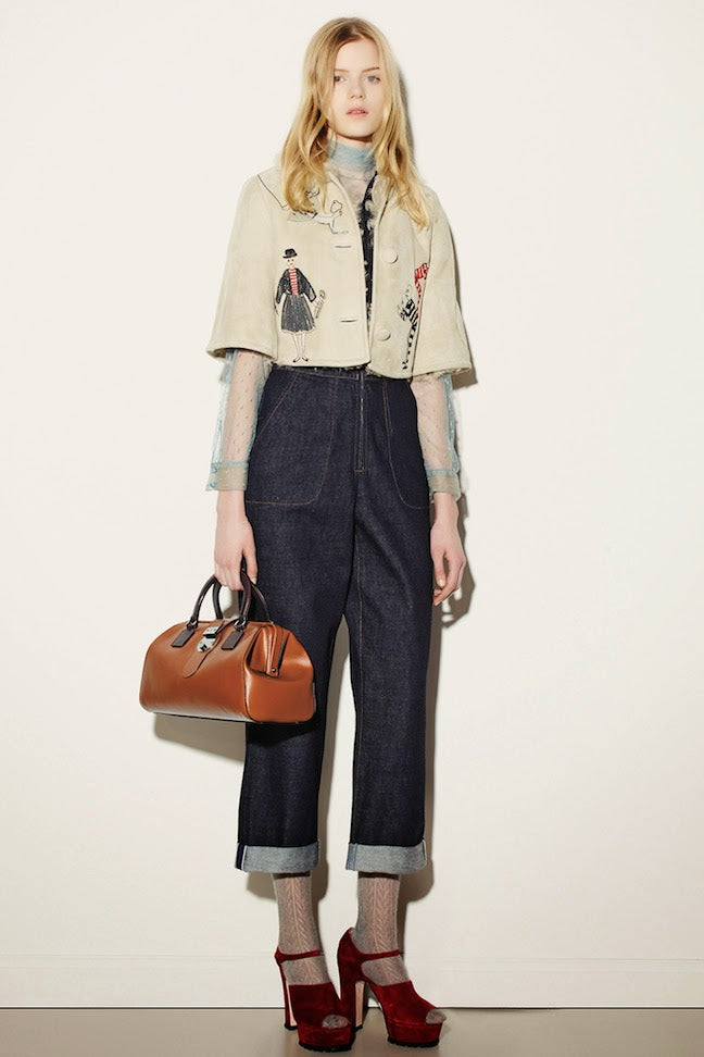 Valentino 2015 Pre-Fall Circus Fur Jacket