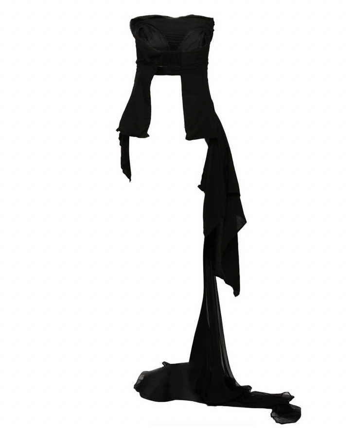 YOHJI YAMAMOTO 2011 Chiffon Bustier
