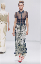 Prada SS 1997 Sheer Blouse