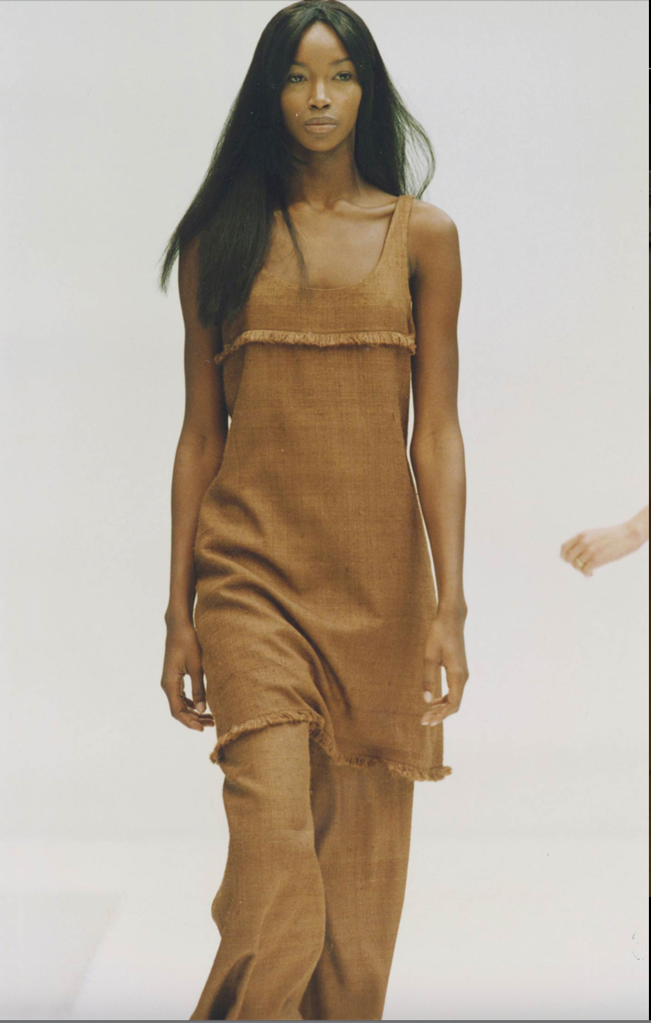 PRADA SS 1993 Fringe Mini Dress