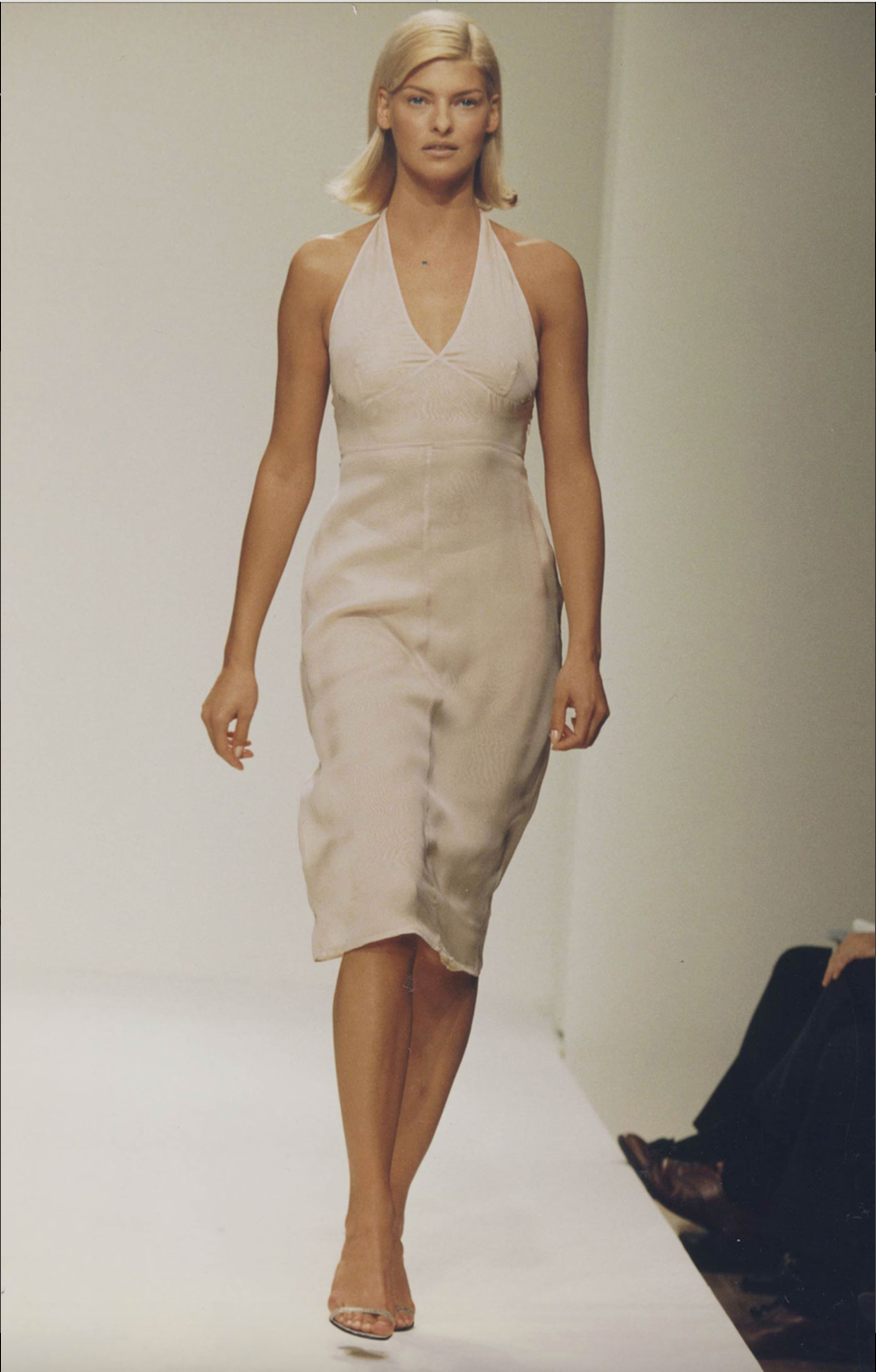 Prada SS 1995 Silk Chiffon Dress