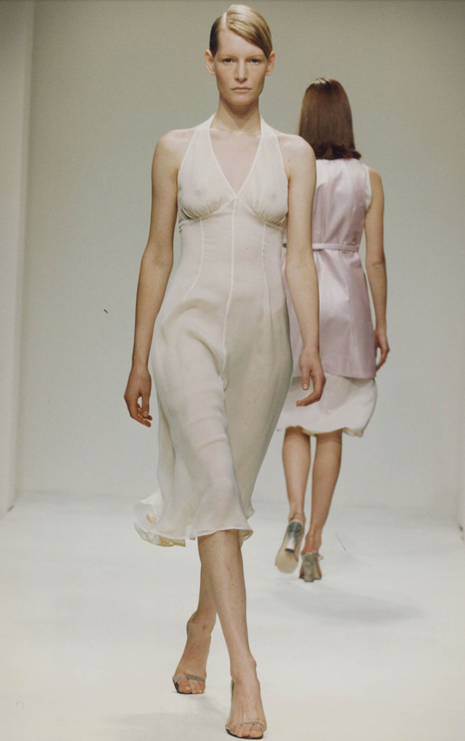 Prada SS 1995 Silk Chiffon Dress