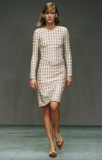 Prada 2002 metallic brocade 4 piece ensemble