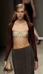 Prada 2002 metallic brocade 4 piece ensemble