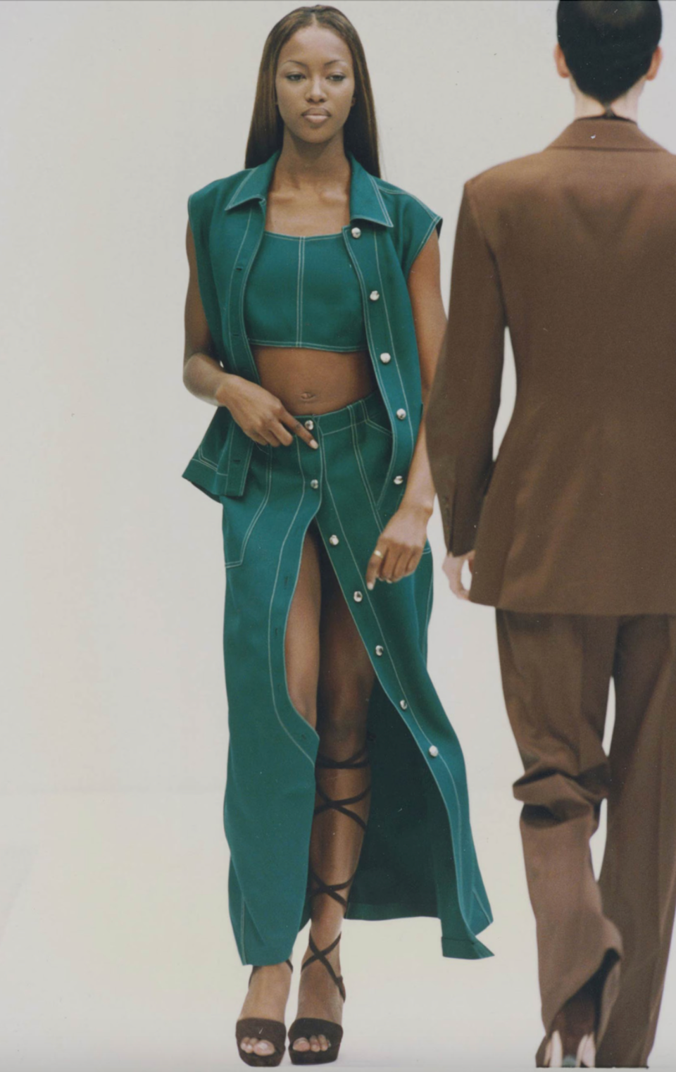 Prada SS 1993 Viscose Jean Set