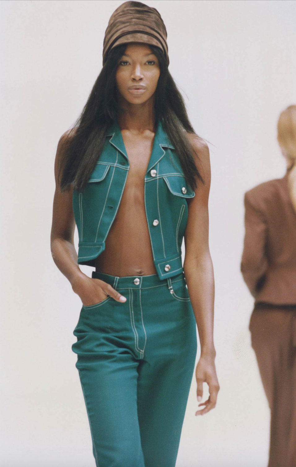 Prada SS 1993 Viscose Jean Set