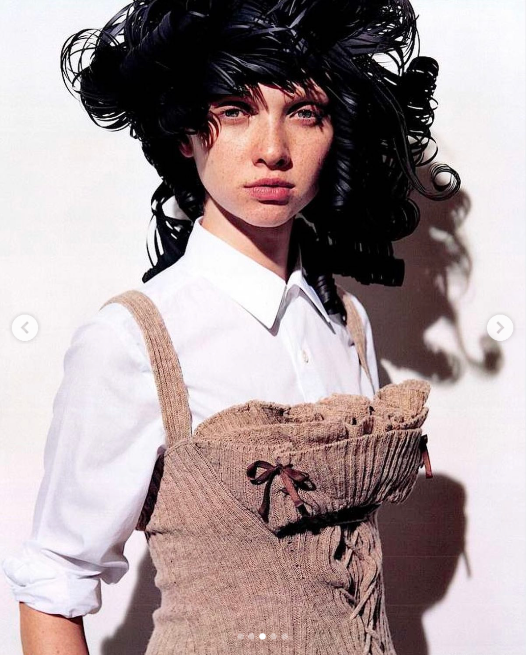 Tao Comme Des Garcons 2005 Wool Corset