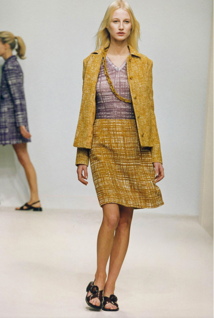 Prada SS 1996 Tweed Set