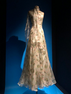 Olivier Theyskens Sheer Floral Skirt Set