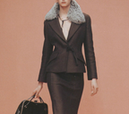 Prada FW 2000 Violet Wool Jacket