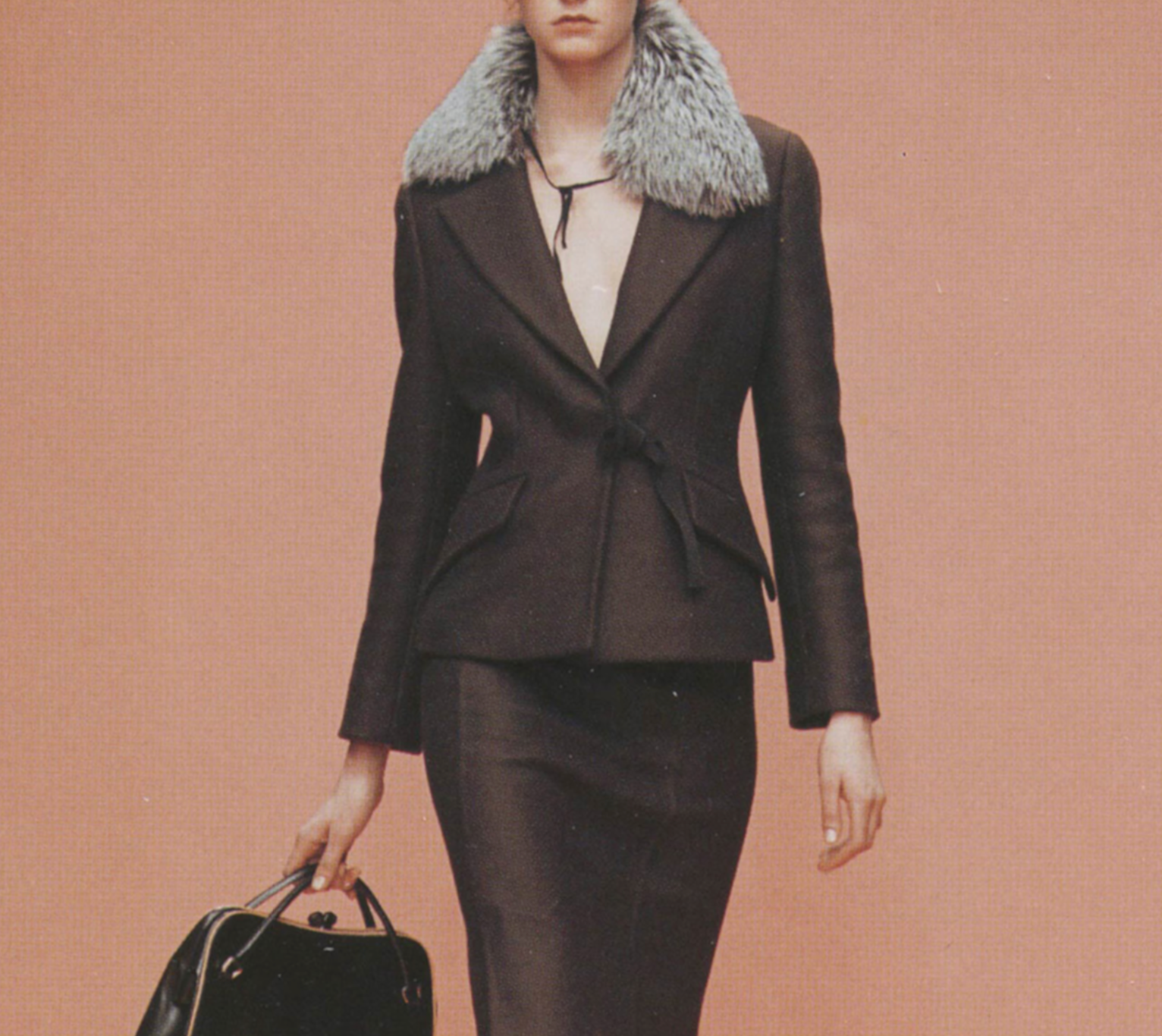 Prada FW 2000 Violet Wool Jacket