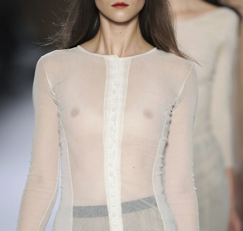 Nina Ricci SS 2009 Embellished Gauze Gown