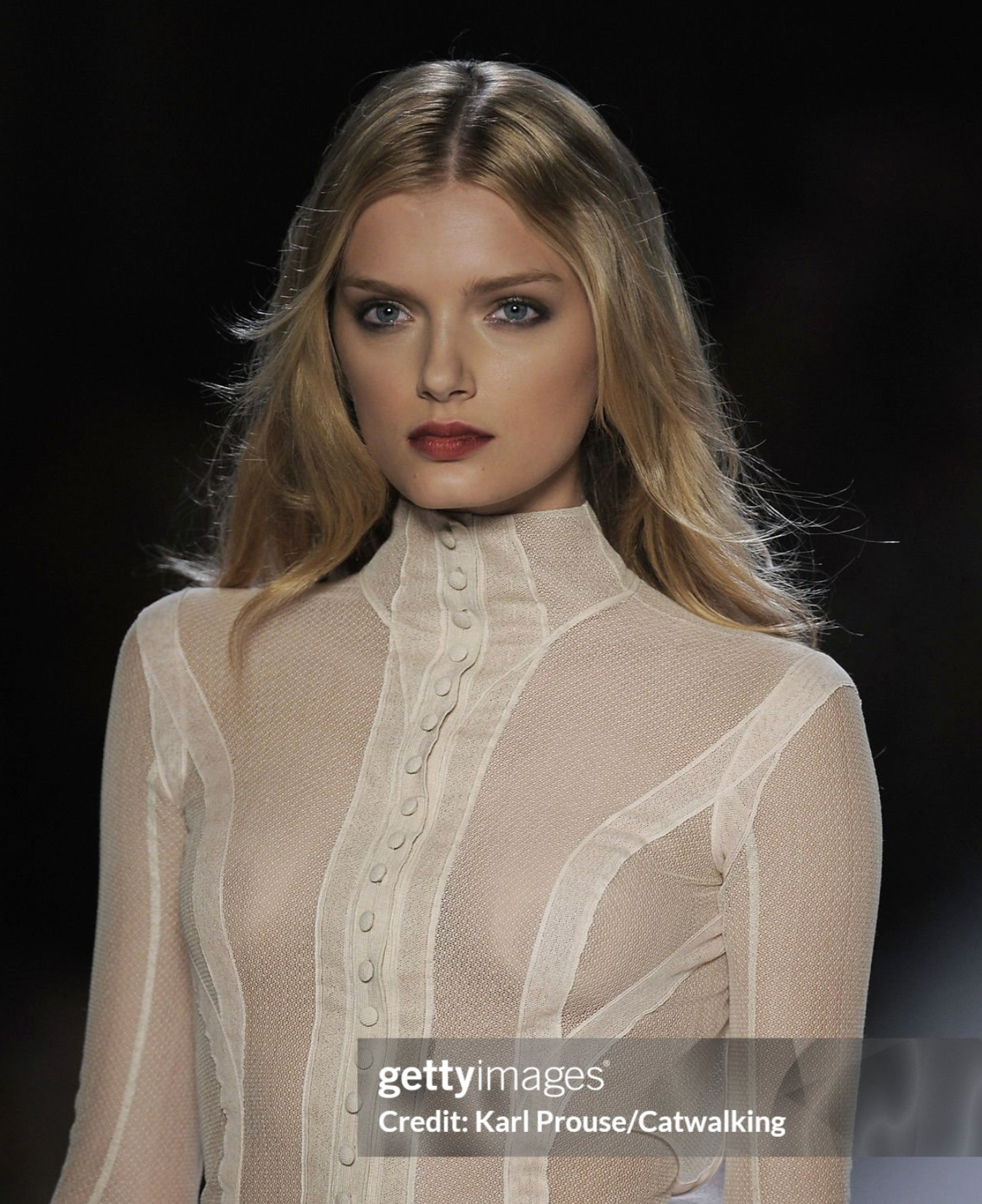Nina Ricci SS 2009 Embellished Gauze Gown