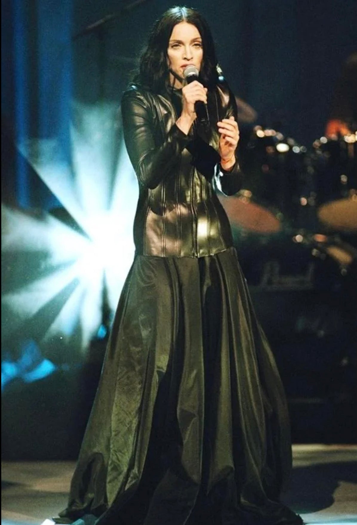 Olivier Theyskens FW 1998 Silk Full Skirt