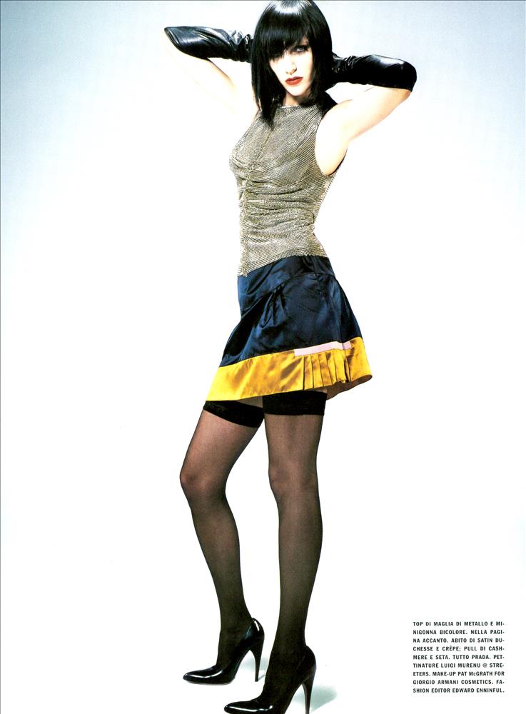 Prada FW 2002 Sculpted Chainmail Blouse