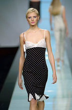 Valentino Boutique SS 2000 Polka Dot Dress