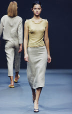 Prada SS 1998 Gold Lurex Top