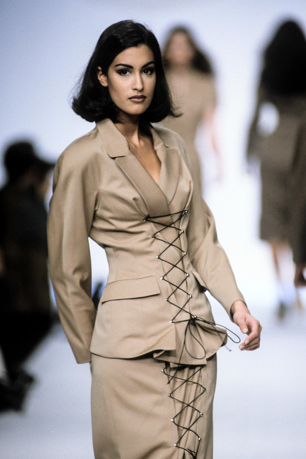 Junko Shimada 1991 Lace Up Skirt Suit (Rental)