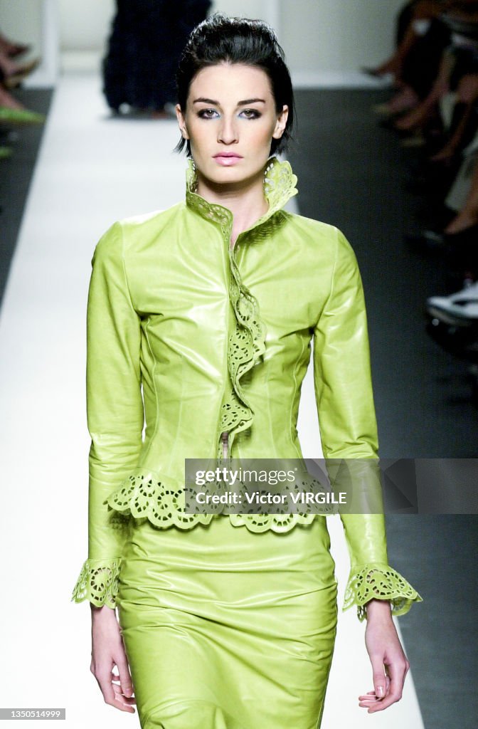 Oscar de la Renta SS 2001 Leather Skirt Set (Reserved)