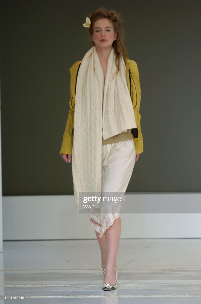 Tim Van Steenbergen FW 2004 Skirt with Web Stitched Hem