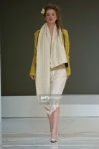 Tim Van Steenbergen FW 2004 Skirt with Web Stitched Hem