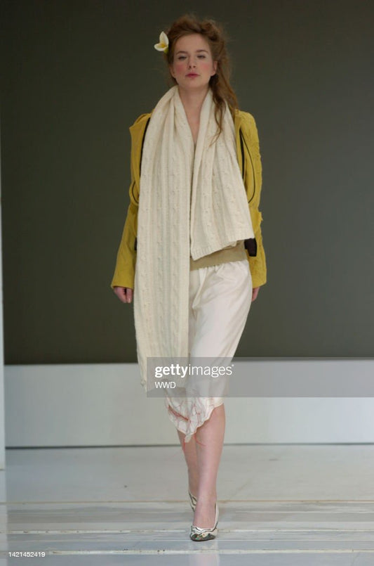 Tim Van Steenbergen FW 2004 Skirt with Web Stitched Hem