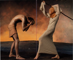 Issey Miyake 1998 Linen Dress with Hood