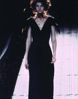 Yohji Yamamoto 1997 Taffeta Zipper Dress