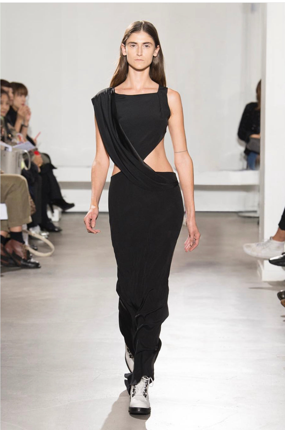 Olivier Theyskens SS 2018 Cut Out Dress