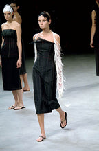 YOHJI YAMAMOTO SS 2000 Stitched Strapless Dress