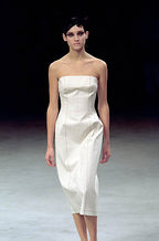 YOHJI YAMAMOTO SS 2000 Stitched Strapless Dress