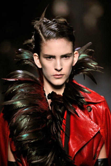 Ann Demeulemeester 2010 Feather Vest