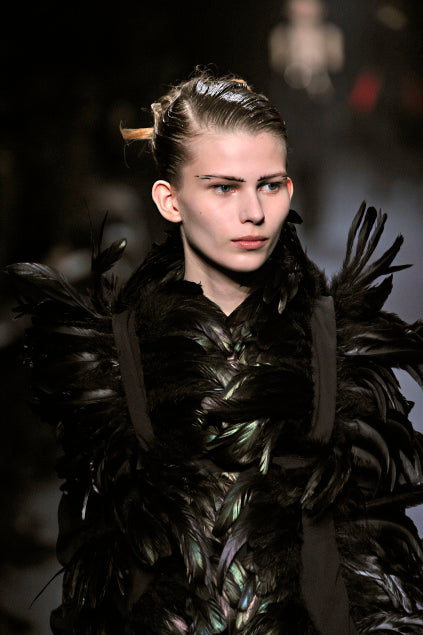 Ann Demeulemeester SS 2008 Feather Vest