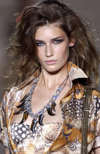 Roberto Cavalli SS 2004 Crop Bustier