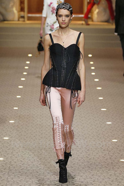 DOLCE & GABBANA FW 2018 SCULPTED CORSET