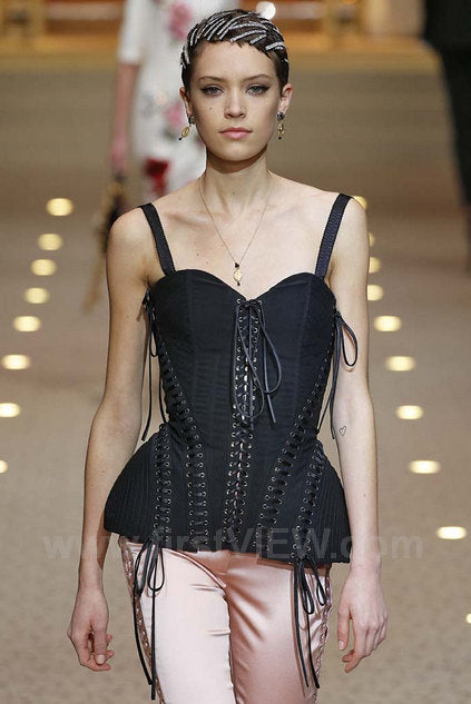 DOLCE & GABBANA FW 2018 SCULPTED CORSET